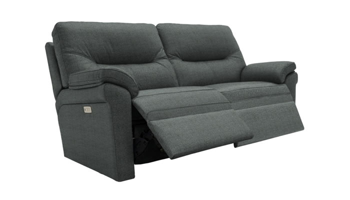 G Plan Seattle Fabric 2.5 Seater Manual Double Recliner