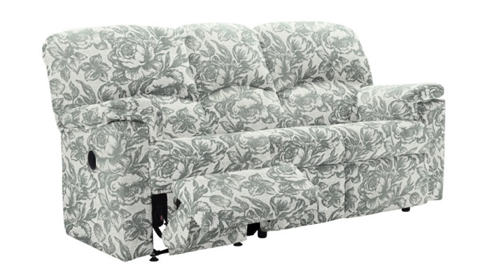 G Plan Chloe Fabric 3 Seater Single Recliner