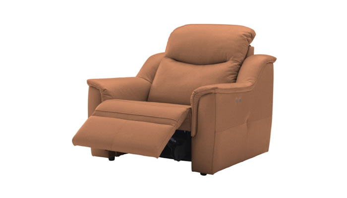 G Plan Firth Leather Large Chair Power Recliner