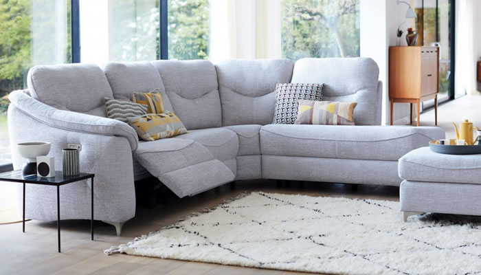 G Plan Jackson Fabric 2 Seater Manual Double Recliner