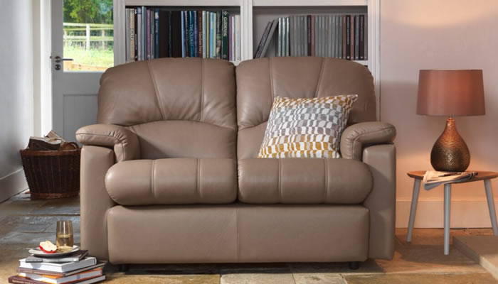 G Plan Chloe Leather 2 Seater Manual Single Recliner