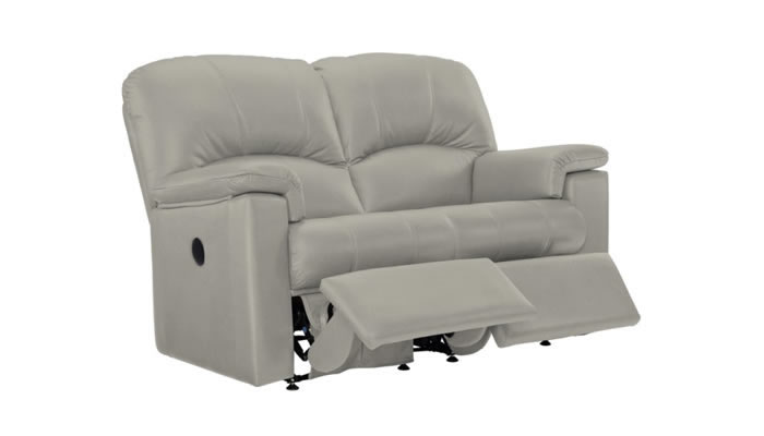 G Plan Chloe Leather 2 Seater Manual Double Recliner
