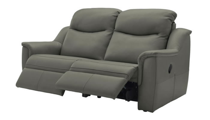 G Plan Firth Fabric 3 Seater Power Double Recliner