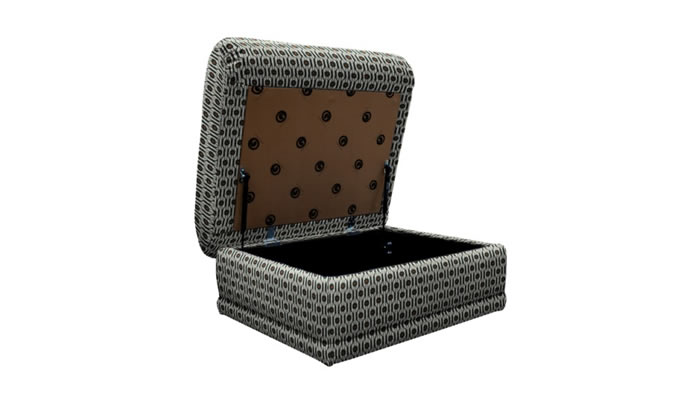 G Plan Malvern Fabric Storage Footstool