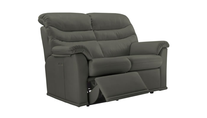 G Plan Malvern Leather 2 Seater Manual Single Recliner