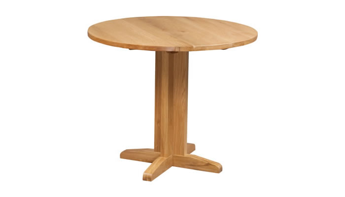 Signature Collection Dorridge Light Oak Drop Leaf Table