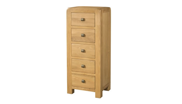 Signature Collection Daventry Bedroom 5 Drawer Tall Chest