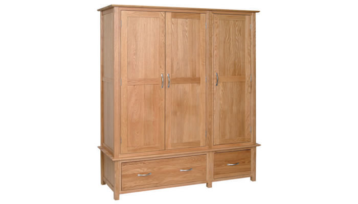 Signature Collection New York Bedroom Triple Wardrobe