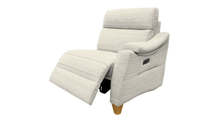 G Plan Hurst Fabric End Unit Power Recliner Large