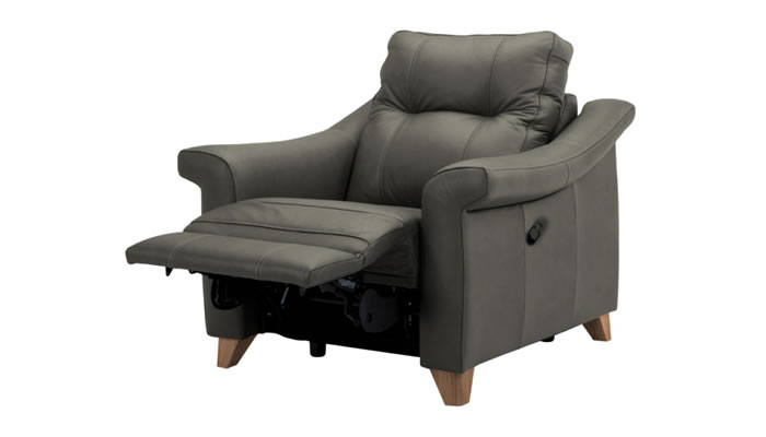 G Plan Riley Leather Snuggler Power Recliner