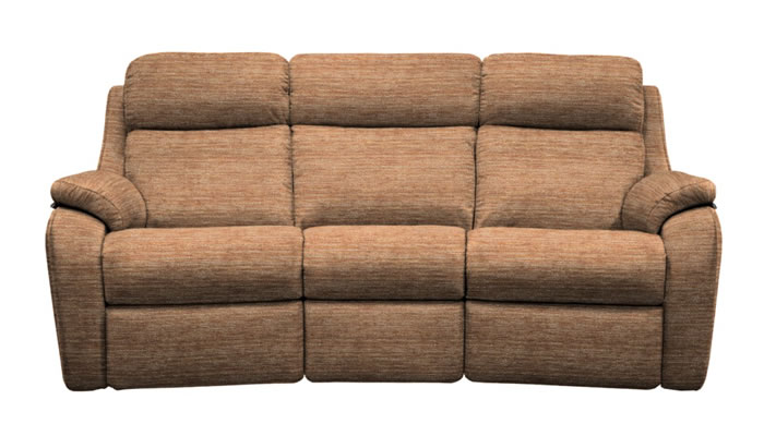 G Plan Kingsbury Fabric 3 Seater Curved Sofa