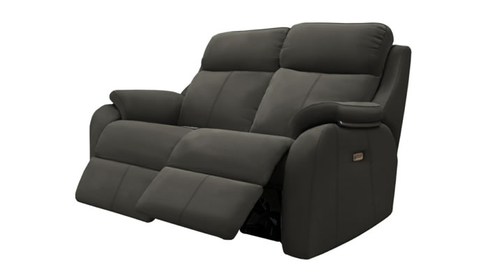 G Plan Kingsbury Leather 2 Seater Manual DBL Recliner