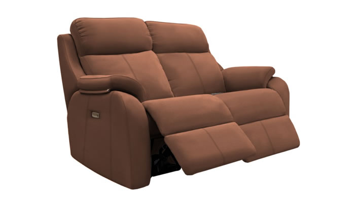 G Plan Kingsbury Leather 2 Seater Manual DBL Recliner