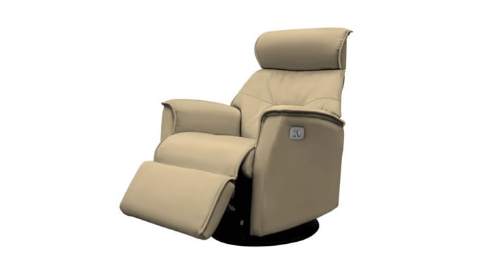 G Plan Malmo Leather Large Manual Chair