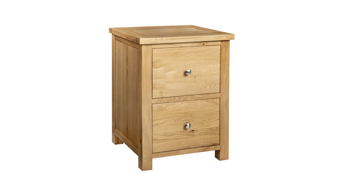 Signature Collection Dorridge Light Oak Filing Cabinet