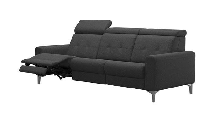 Stressless Anna A1 Fabric 3 Seater Power Recliner