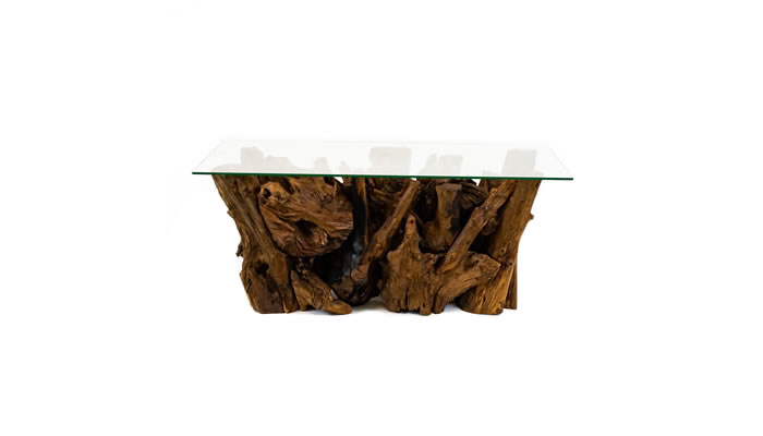 Signature Collection Wild Root Rectangular Coffee Table