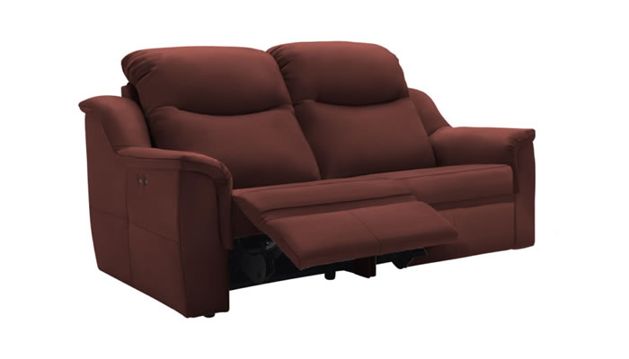 G Plan Firth Leather 3 Seater Power Single Recliner