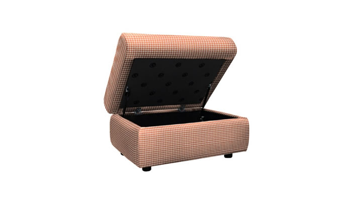 G Plan Ledbury Fabric Storage Footstool