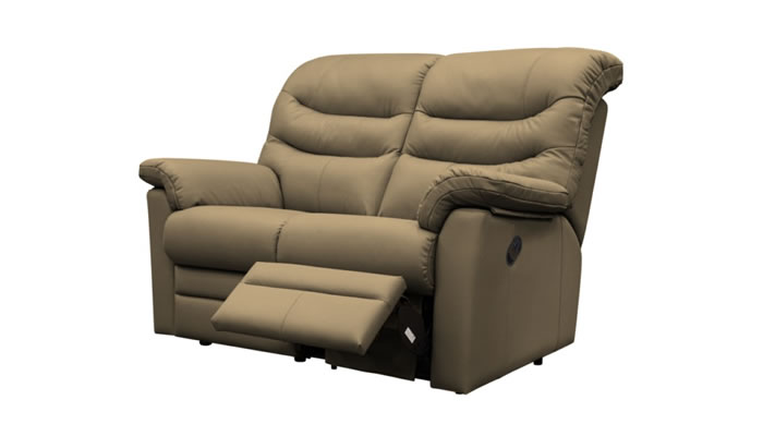 G Plan Ledbury Leather 2 Seater Manual Single Recliner