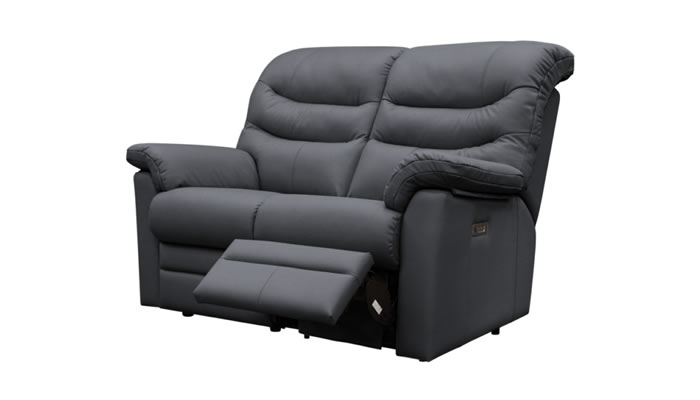 G Plan Ledbury Leather 2 Seater Power Single Recliner