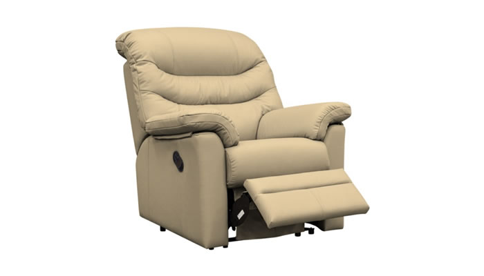 G Plan Ledbury Leather Chair Manual Recliner