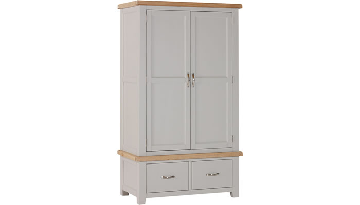Signature Collection Warminster Bedroom Gents Wardrobe With 2 Drawers