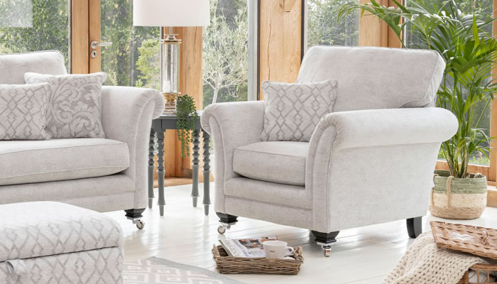 Alstons Lowry Chair with 2958 Fabric