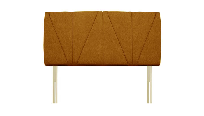Sleepeeze Ivy Headboard Tweed Mustard