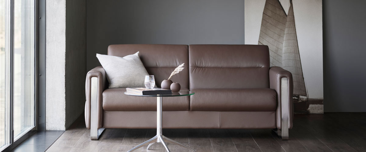 The Stressless Fiona Steel Sofa Stressless Fiona Steel