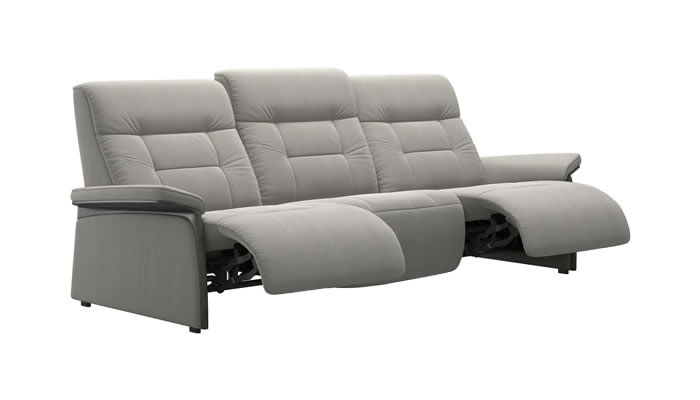 Stressless Mary Wood 3 Seater Recliners