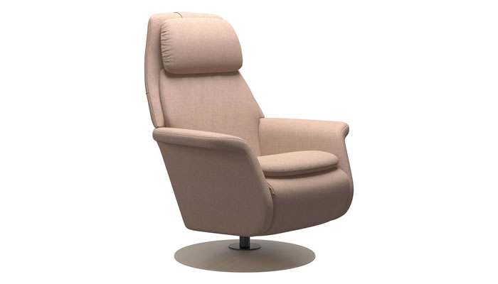 Stressless Sam Disc Base Upholstered Sides